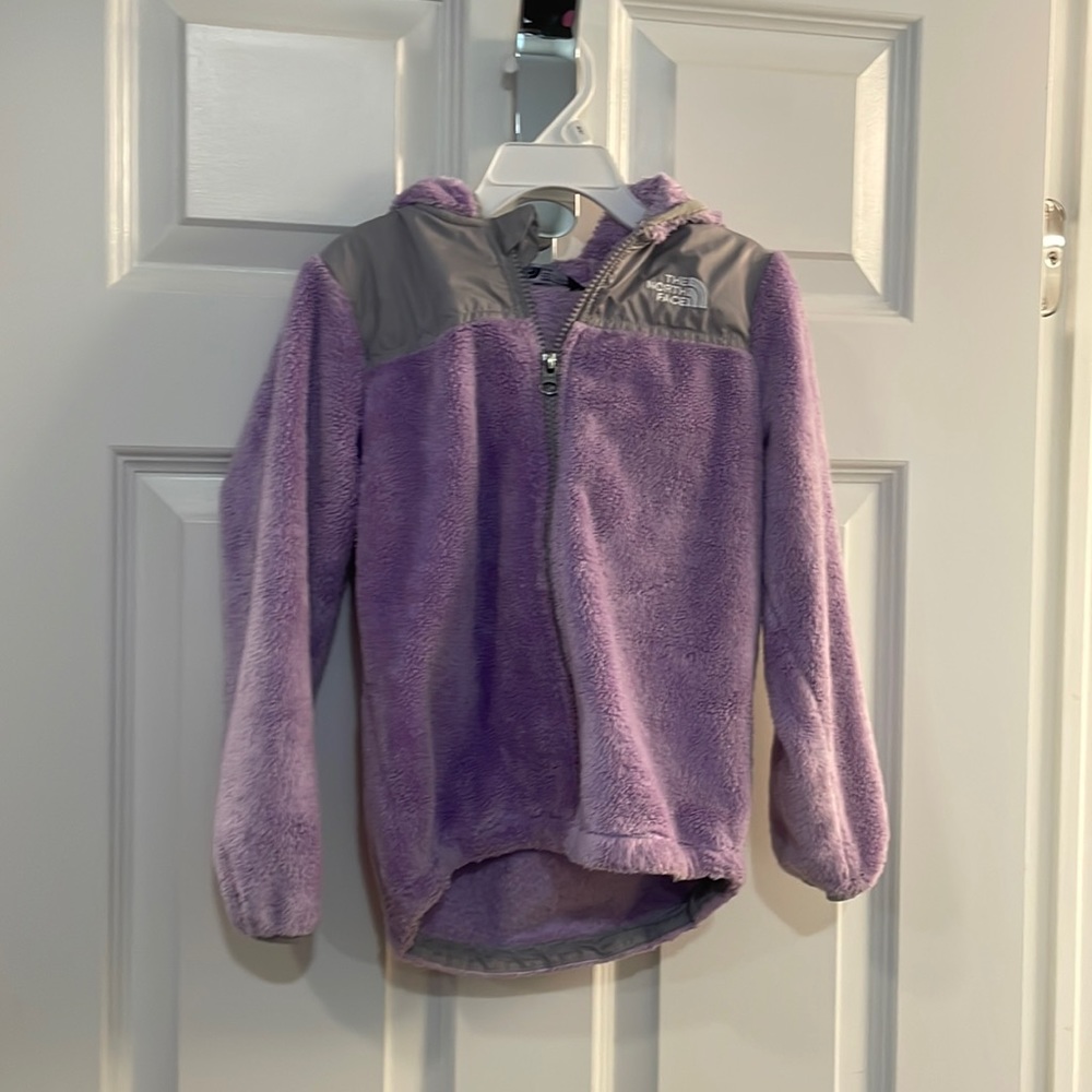Light purple fleece jacket in good condition